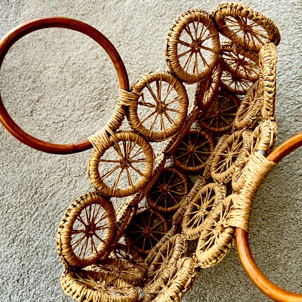 Fashion wicker purse